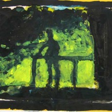 Kenneth Abrahamsson: “Around a shadow play”, paintings and an istallation