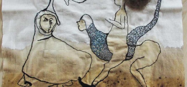 Brita Weglin: Broderi, grafik och akvarell